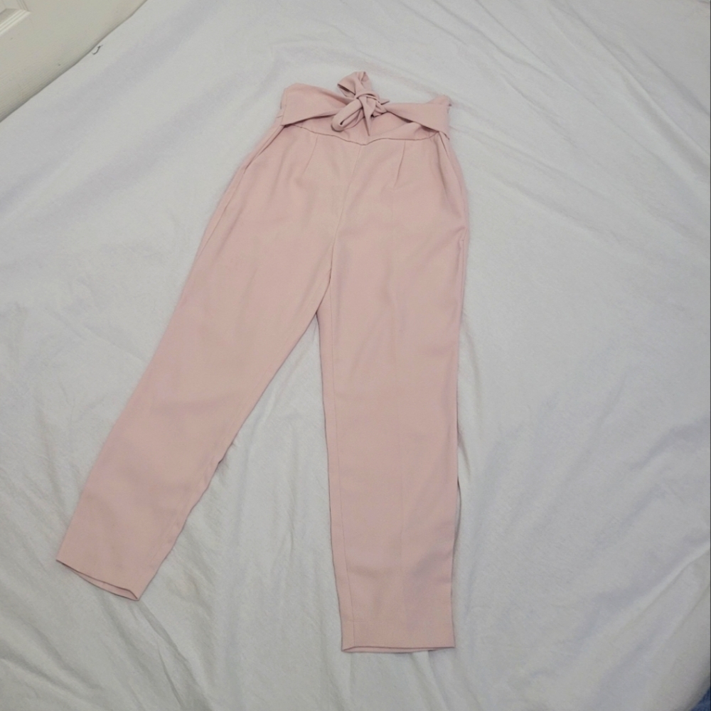 Express Light Pink Trousers